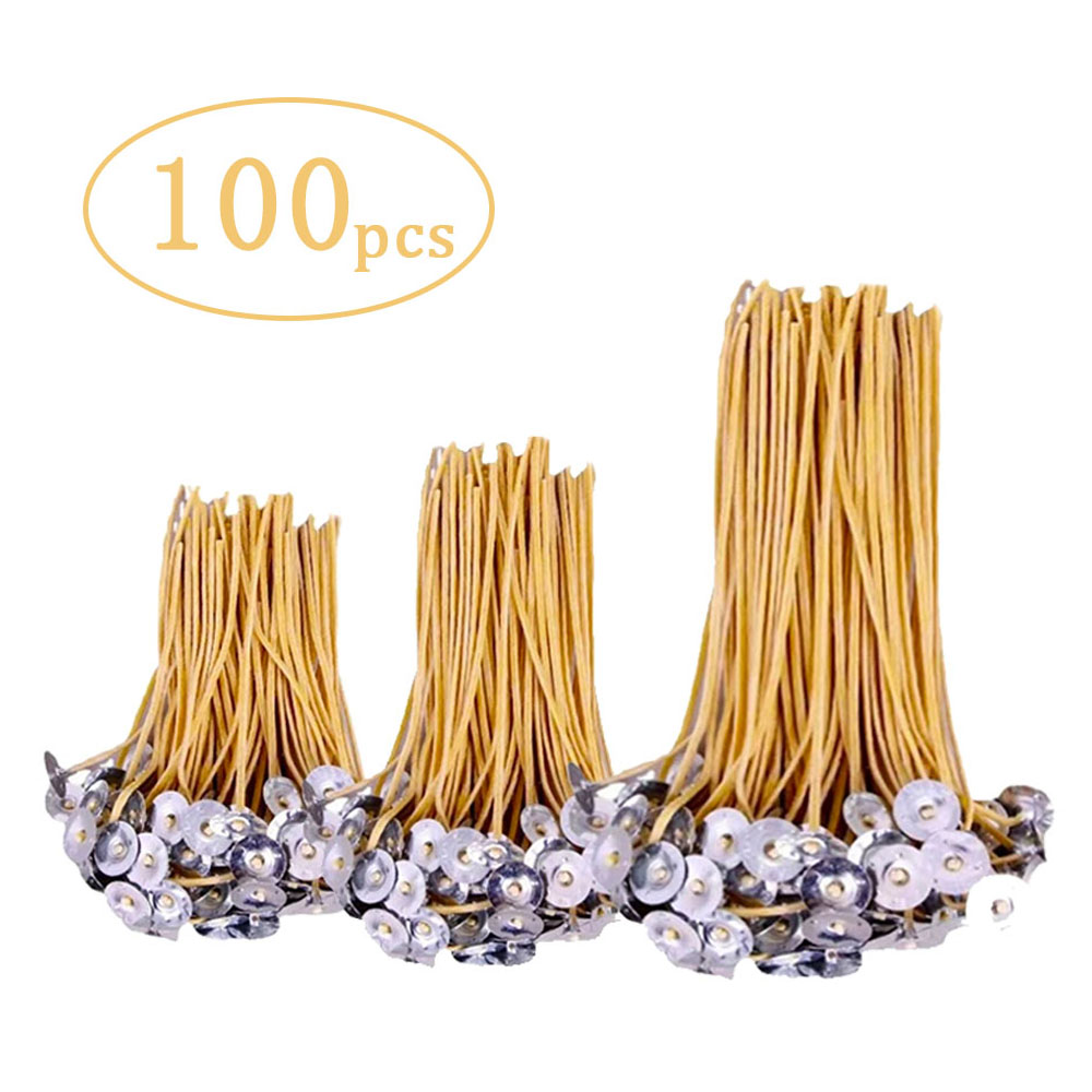 Candle Making Kit Beeswax - 100 قطعة شمع العسل شمعة الفتائل