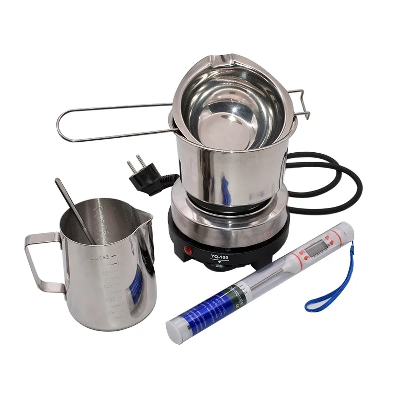 وعاء ذوبان شمع العسل مع سخان ك - مراجعة Candle Making Wax Melter وسعره