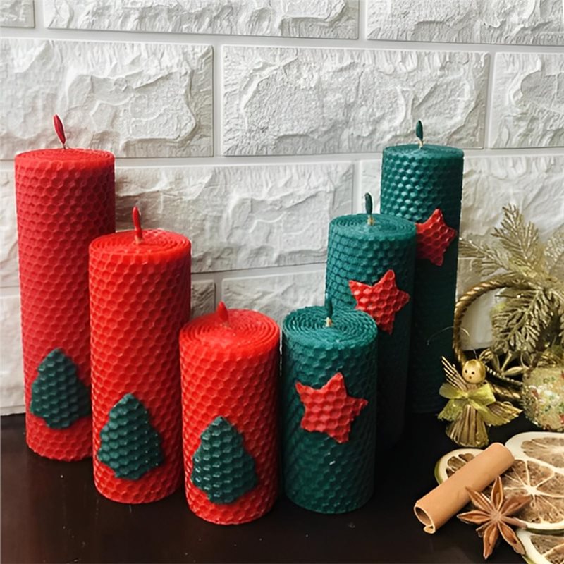 أوراق شمع النحل AT21 (24 قطعة) - مراجعة Candle Making Kit Beeswax وسعره